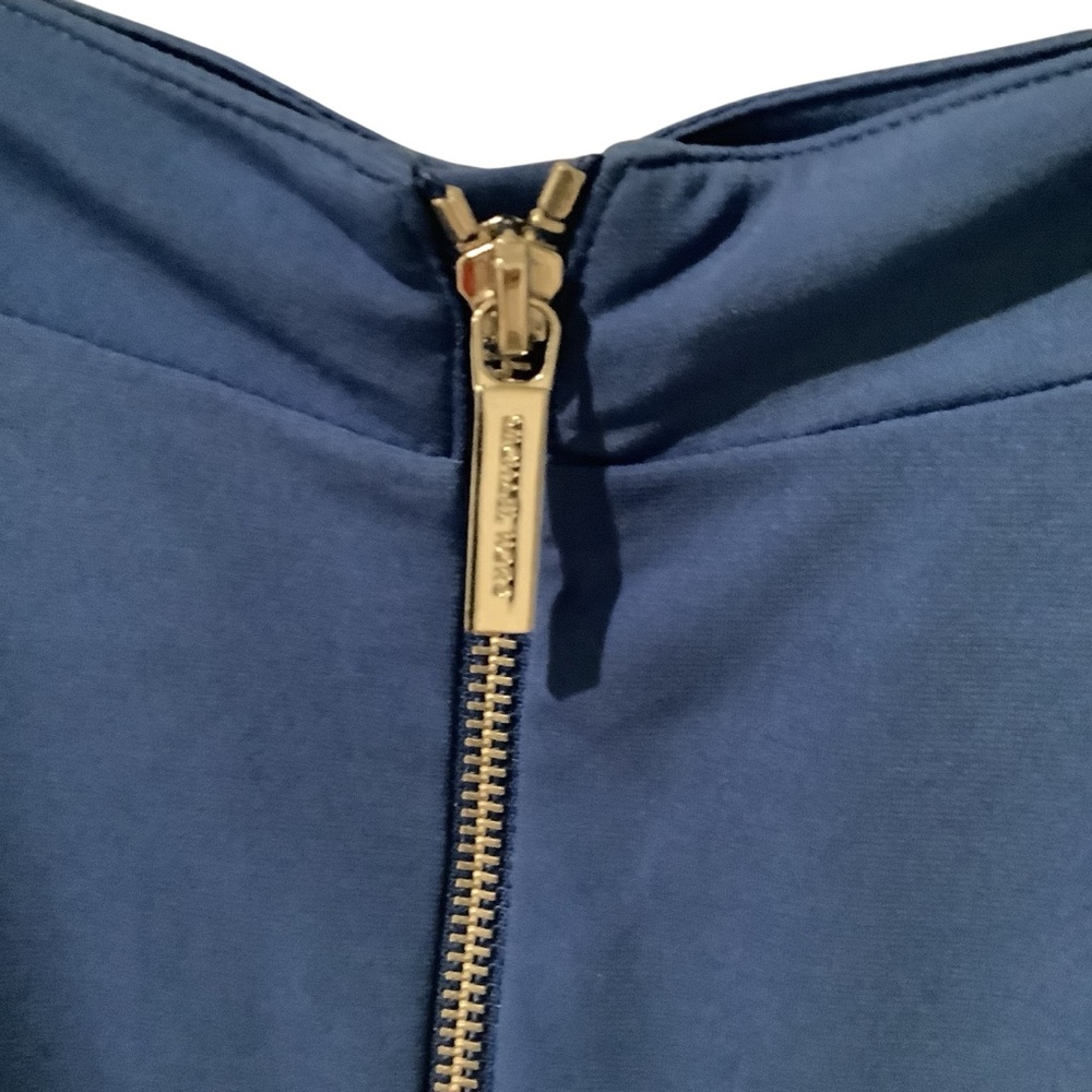Michael Kors Light Weight Royal Blue Skater Skirt BRAND NEW No Price Tag - Picture 5 of 7